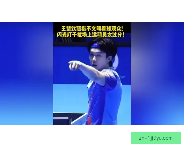 王楚钦两日连怒斥干扰闪光灯者